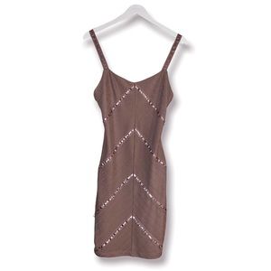 Mauve Forever 21 Dress with Ring details.